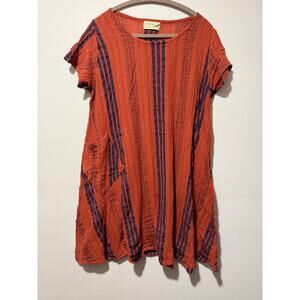 Dragonfly Gauzy Cotton Dress